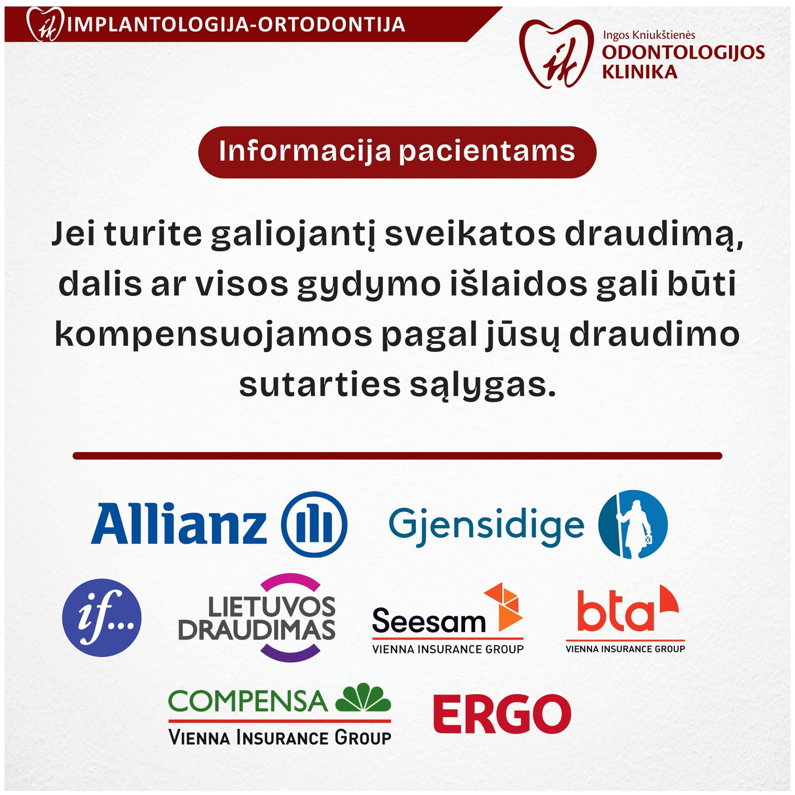 IK odontologijos klinika Plungėje